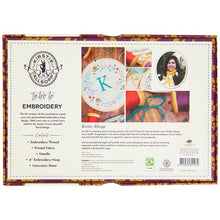 Kirstie Allsopp Embroidery Craft Kit Floral Monogram