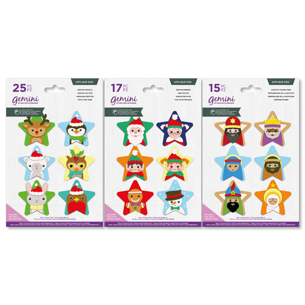 Gemini Appliqué Christmas Die Set Bundle
