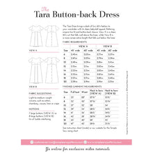 Simple Sew Tara Button-back Dress Pattern