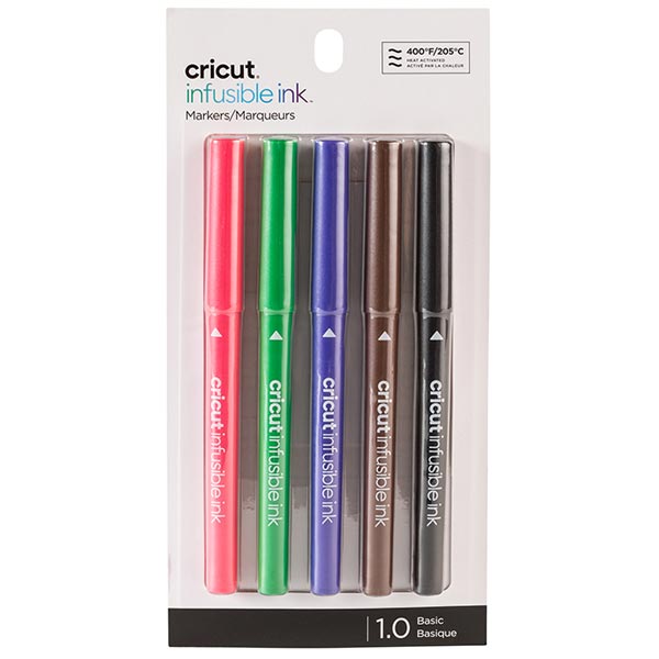 Cricut Infusible Ink Basic Marker Pen Set 1.0 | Set of 5