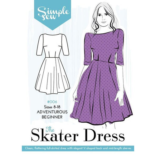 Love Sewing Advent Calendar Simple Sew Skater Dress Pattern