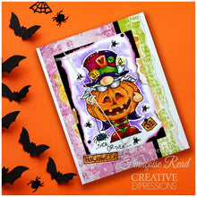 Woodware 8in x 8in Clear Stamp Set Halloween by Francoise Read 150gsm | 24 Sheets