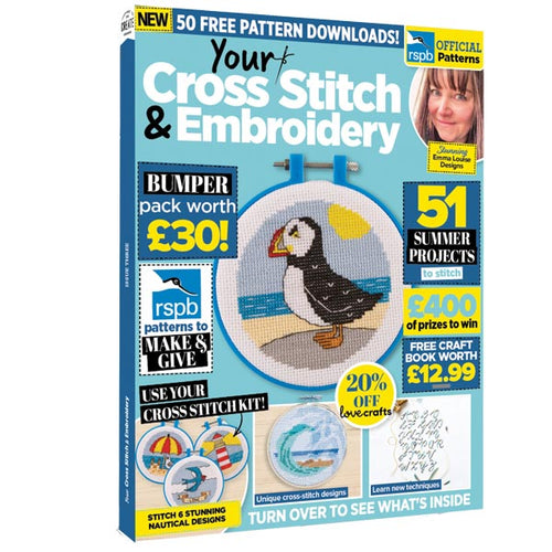 Inspired To Create Magazine & Kit Cross Stitch & Embroidery Special #03