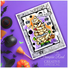 Woodware 8in x 8in Clear Stamp Set Halloween by Francoise Read 150gsm | 24 Sheets