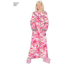 Simplicity 1571 Sewing Pattern Child's and Girl's Loungewear Separates