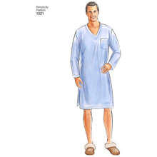 Simplicity 1021 Sewing Pattern Men's Classic Pyjamas & Robe