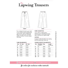 Simple Sew Lapwing Trousers Pattern