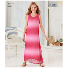 New Look 6297 Sewing Pattern Girls' Knit Dress