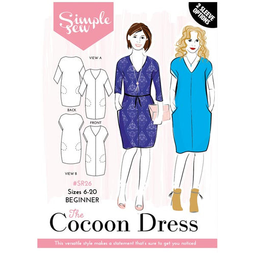 Simple Sew Cocoon Dress Pattern