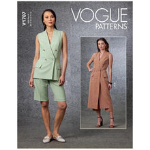 Vogue 1707 Sewing Pattern Misses' Vest, Shorts & Pants