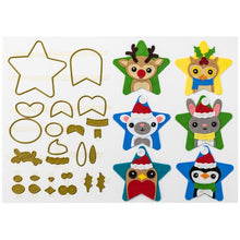 Gemini Appliqué Die Set Festive Animals | Set of 25