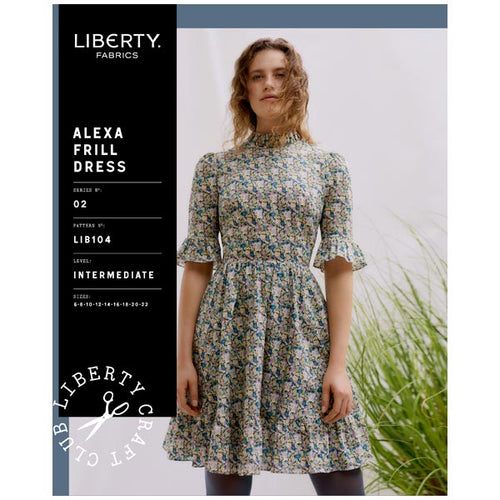 Liberty Fabrics Alexa Frill Dress Sewing Pattern