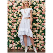 McCall's M8102 Sewing Pattern Misses' Top and Skirt #LorettaMcCalls