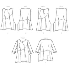 Vogue 9317 Sewing Pattern Misses' Top