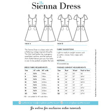 Simple Sew Sienna Dress Pattern