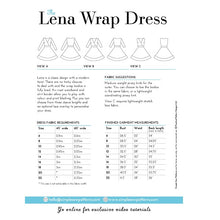Simple Sew Lena Wrap Dress Pattern