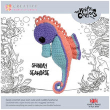 Knitty Critters Crochet Kit Shimmy the Seahorse