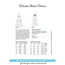 Simple Sew Serena Maxi Dress Pattern