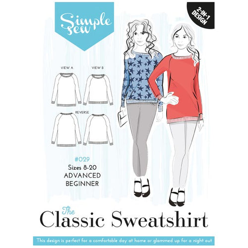 Simple Sew Classic Sweatshirt Pattern