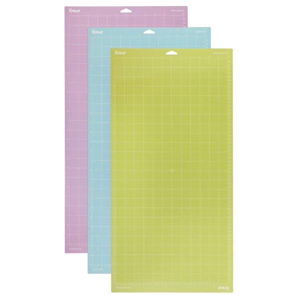 Cricut Adhesive Cutting Mat 12in x 24in Variety Pack | Set of 3