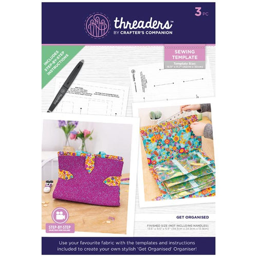 Threaders Sewing Templates Get Organised Template | Set of 3