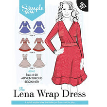 Simple Sew Lena Wrap Dress Pattern