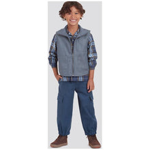 Simplicity S9201 Sewing Pattern Children's & Boys' Shirt, Vest & Pull-On Pants