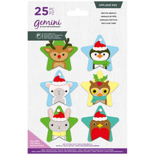 Gemini Appliqué Die Set Festive Animals | Set of 25