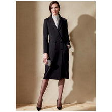 Vogue V1562 Sewing Pattern Misses' Double-Breasted Lined Coat with Back Belt