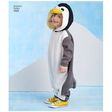 Simplicity 1032 Sewing Pattern Toddlers' Animal Costumes