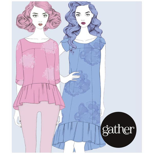 Gather The Azaire Top & Dress Pattern