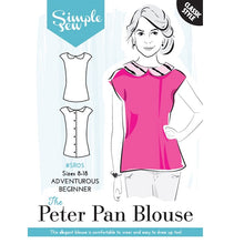 Simple Sew Peter Pan Blouse Top Pattern
