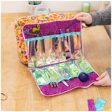 Threaders Double Pouch Organiser Template & Vinyl Fabric Bundle