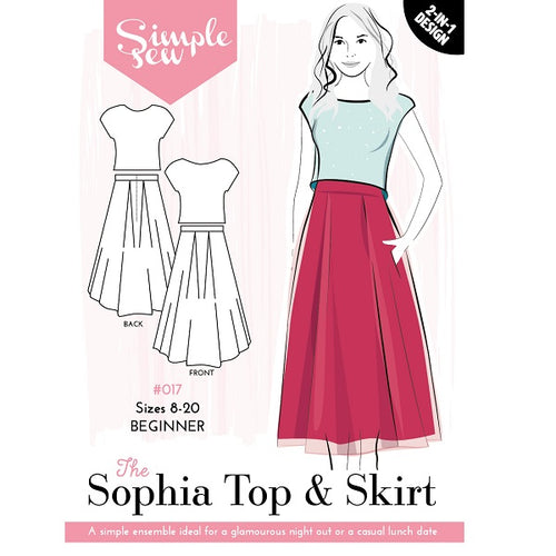 Simple Sew Sophia Top & Skirt Pattern