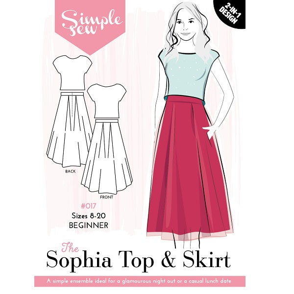Simple Sew Sophia Top & Skirt Pattern