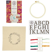 Kirstie Allsopp Embroidery Craft Kit Floral Monogram