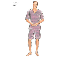 Simplicity 1021 Sewing Pattern Men's Classic Pyjamas & Robe