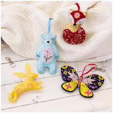 Threaders Felt Keyring Kit Bunny | Set of 45
