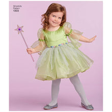 Simplicity 1303 Sewing Pattern Toddlers' and Child's Costumes