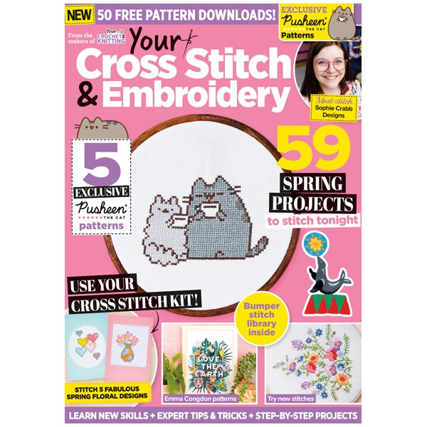 Your Crochet & Knitting Magazine & Kit Cross Stitch Special #02