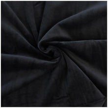 Threaders 50cm x 160cm Velvet Fabric Black | Touch Of Velvet Collection