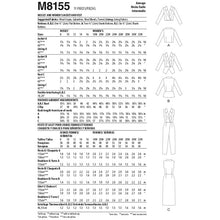 McCall's 8155 Sewing Pattern #BrightonMcCalls Misses' & Women's Jacket & Vest