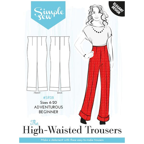 Simple Sew High-Waisted Trousers Pattern