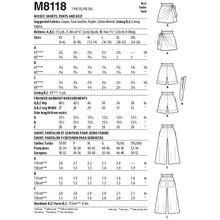 McCall's M8118 Sewing Pattern Misses' Shorts, Pants & Belt. #SequoiaMcCalls