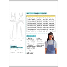 Tilly and the Buttons Mila Dungarees Sewing Pattern