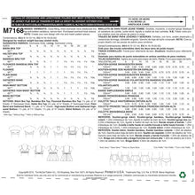 McCall's M7168 Sewing Pattern Misses' Swimsuits