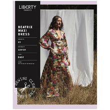 Liberty Fabrics Beatrix Maxi Dress Sewing Pattern