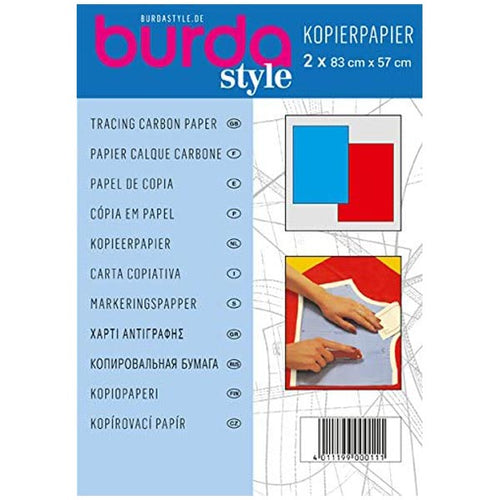 Burda Carbon Paper Red/Blue