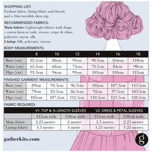 Gather The Azaire Top & Dress Pattern