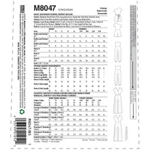McCall's M8047 Sewing Pattern Misses' & Women's Romper, Jumpsuit & Sash #EdieMcCalls